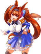 【Skeb絵】ダイワスカーレット（勝負服Ver）
