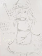 東方クッキー☆ 紙に描いてみたudk姉貴