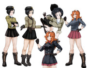 WoTゆっくり実況動画にて使用したキャラ絵