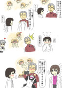 冬月とシンジ