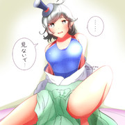 中に何か着てた松風