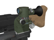 【MMDモデル配布】　MGZ34　光学照準器