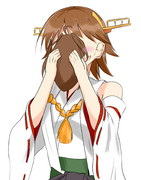 金剛のぬいぐるみを手に入れた比叡