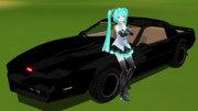 【MMD】KNIGHTRIDER K.I.T.T.【モデル配布】