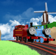 転生したらきかんしゃだった件 をMMDで再現してみた