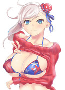 セーター水着武蔵