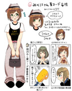 夏コーデみくにゃんとメガネにまつわる妄想