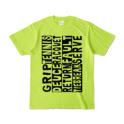 Tシャツ | ライトグリーン | Super☆Tennis_word