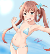 本気を出した夏。