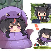まきつく ニコニコ静画 イラスト