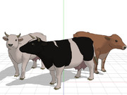 【配布】ウシ(乳用)【MMD】