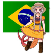 アマゾンツリーボア けものフレンズ ニコニコ静画 イラスト