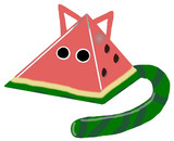 三角西瓜猫