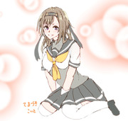 照月 艦これ ニコニコ静画 イラスト
