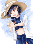 艦これ　迅鯨「提督、レモンスカッシュです。」