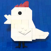 レゴと化したクッキー☆の中盤あたりに出てくるニワトリ