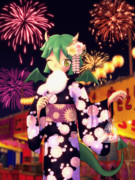 夏祭りのドラコ