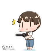 浦波　艦これワンドロ　210808