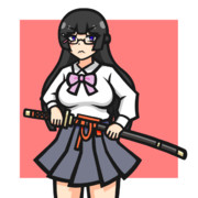 女子高校生になって剣振り回してみたw