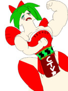 踊るただのすいか