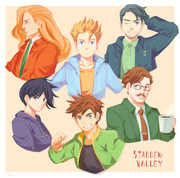 スターデューバレーのラフイラスト（男の子）