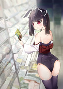 コンビニの買い物中に悪い事を思いついたきりたん