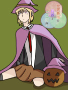 【イラスト紹介(A16)】   ‪【オリキャラ】ハロウィンバージョンのエリス【せかへい】