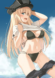 夏のビスマルク水着ラクガキ2021