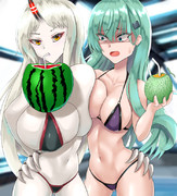 鈴谷 VS 港湾棲姫 ？ （撮影会後半）