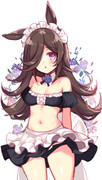 メイドビキニinライスシャワーchan
