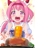 ご褒美にんじんハンバーグ