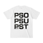 Tシャツ | 文字研究所 | PSO PSU PST