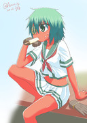 焦げ木曾ちゃん