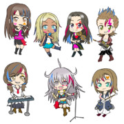 im@s架空戦記×FFUSA　MINのバンドのメンバー