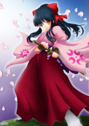 真宮寺さくら ニコニコ静画 イラスト