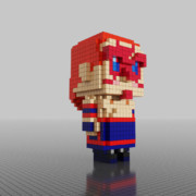 MagicaVoxel VFes ウルフ