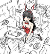 視聴者にバレないバニーコスで一人興奮する月ノ美兎
