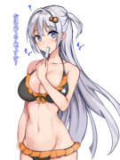 察しが良い水着あかりちゃん①