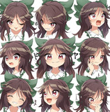 表情つめ