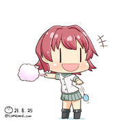 鬼怒　艦これワンドロ　210825