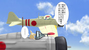 零戦 ニコニコ静画 イラスト