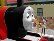 ジェームス きかんしゃトーマス ニコニコ静画 イラスト