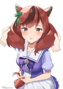 ナイスネイチャをもふもふしたい