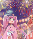 夏だまつりだ