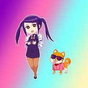 イカ柴 ニコニコ静画 イラスト