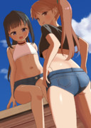 朝潮荒潮ホットパンツ部