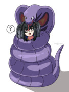 アーボックと時津風のイラスト