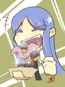 やたらベロが長いダコタ