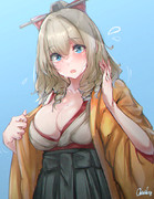 蒸れる旗風ちゃん