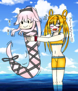 阿武隈、ゆらむしと出会う